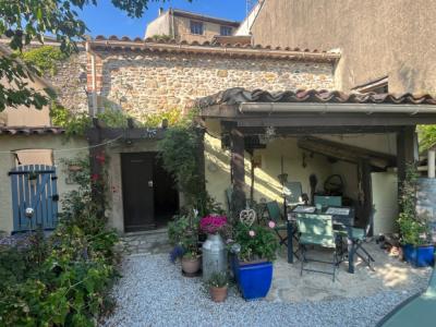 10min Limoux, Character House With Terraces And Garden. Very Beautiful View. Stone Outbuilding Offer