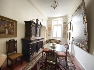 Limoux City Center, Large Bourgeois Apartment, Many Renovated Character Features.