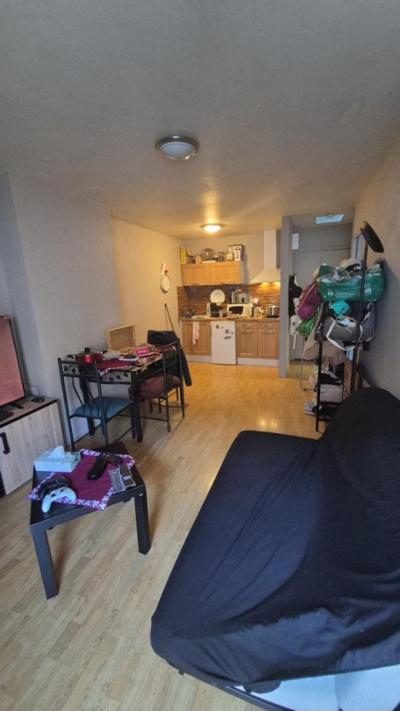 Furnished 2-room Apartment On The 3rd And Top Floor
