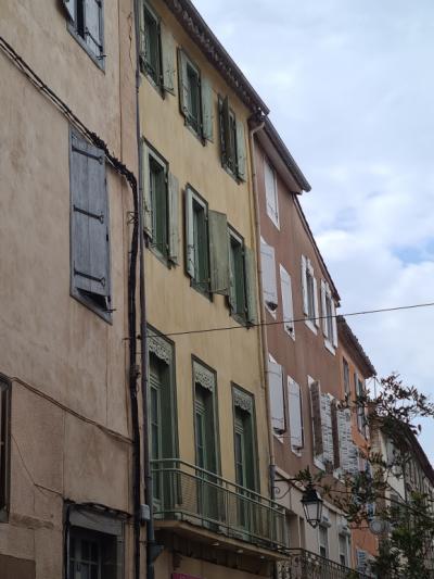 Limoux, Apartment Building, Renovated, Shopping Street.