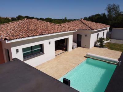 Villemoustaussou: Luxury Villa Of 136 M2, Swimming Pool, Garage On 687 M2 Of Land