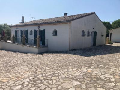 Carcassonne/lezignan Axis, Large Detached Villa With Garage, Swimming Pool, And Pool House, On A Lar