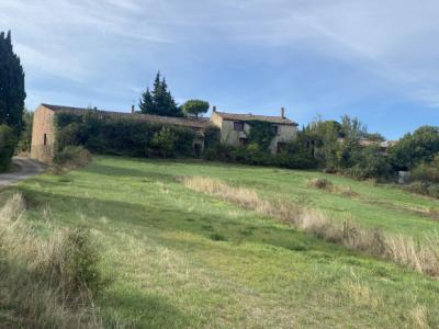 Donazac - Buildings To Be Completely Renovated Land 3000m2 - Very Beautiful View