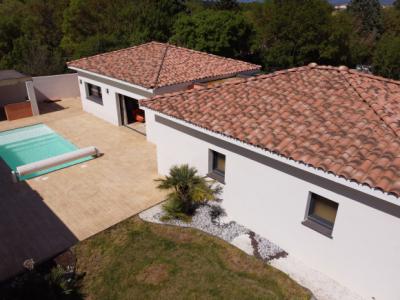 Villemoustaussou: Luxury Villa Of 136 M2, Swimming Pool, Garage On 687 M2 Of Land