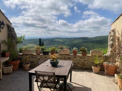 Montclar, Beautiful Village House With Terrace, Garage And Detached Garden.