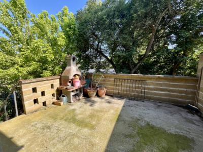 Village Carcassonne Ouest: 1970s House With Garages, Terrace And Small Garden
