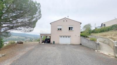 Limoux, Detached Villa With View Of The Pyrenees, Garage And Land Of 1233 M2.