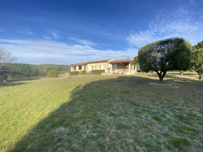 Superb Single Storey Villa On 5300m2 Of Land Facing South, Overlooking The Pyrenees.