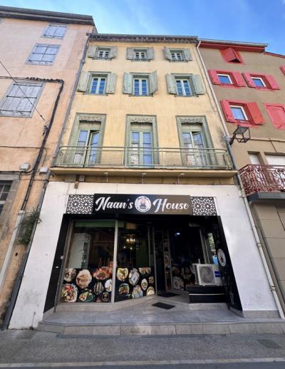 Limoux, Apartment Building, Renovated, Shopping Street.