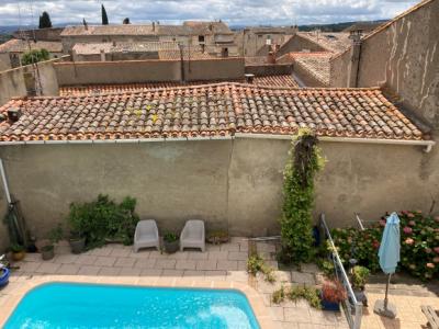 Carcassonne, Renovated 160m2 House With Outbuildings, Courtyard, Terraces, Garden And Swimming Pool